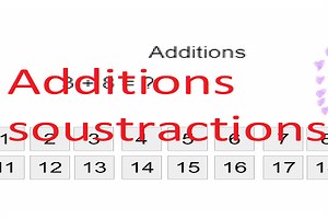 Addition soustration - Free Addicting Game ★★★★★
