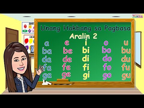 Unang Hakbang sa Pagbasa (Aralin 2)