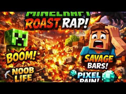 MINECRAFT ROAST RAP 🔥 | Pixel World, Big Savage Bars 🎤