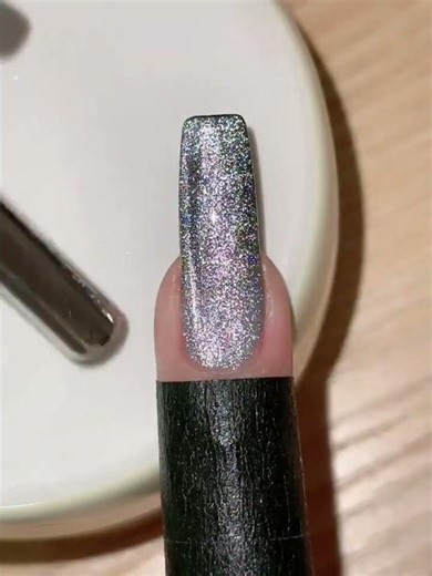 Burst Flash Gradient Nail Art ✨ Trending Nail Design #Shorts