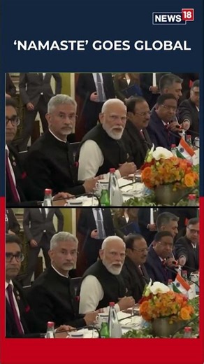 Israeli PM Benjamin Netanyahu Greets PM Modi with ‘Namaste’ at Delegation-Level Talks | N18S