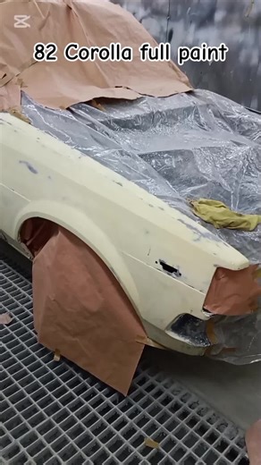 Complete Paint Job on 1982 Corolla