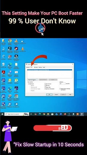 Make Your Pc Boot Fast | Hidden Startup Control Tips Tricks #boot