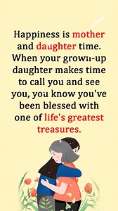 1.8M views · 11K reactions | Happiness is mother and daughter time | Happy Life | Facebook