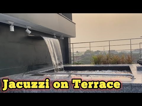 Jacuzzi Construction Video| How to build a Jacuzzi | Jacuzzi on terrace