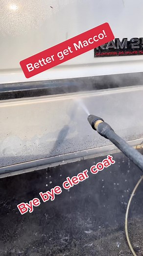 Pressure Washing Car Fail: How to Remove Clear Coat Gone Wrong
