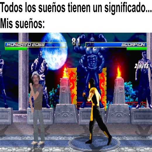 Don Ramon vs Scorpion en mortal kombat fustini | Felix Gamer bugs