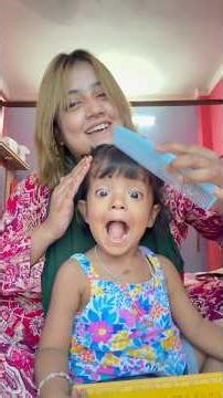 নানির বাড়ি এসে জিনু চুল বেঁধে দিলাম 😱🤯 #viralshort #minivlog #bengalivideo #shorts #trending #viral
