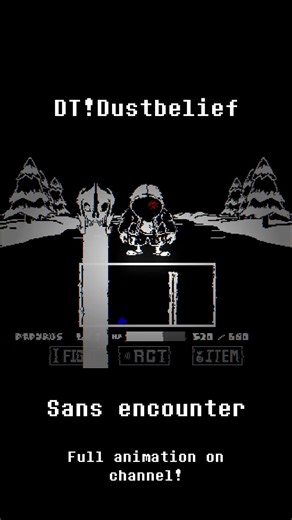 Full video on channel! #shorts #undertale #animation #dusttale #dustbelief #sans #papyrus
