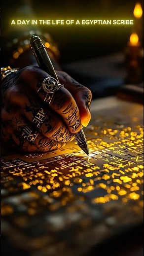 A Day in the Life of an Egyptian Scribe ✍🏽📜