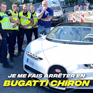 La gendarmerie m'arrête en Bugatti Chiron 😭 | GMK