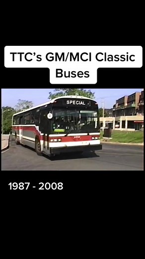 A look at the TTC’s GM/MCI Classic Buses built in 1987 from Toronto City Buses Part Two by Ray Neilson. According to @transittoronto : “In 1987 TTC took delivery of 84 ‘Classics’. Originally these buses were distributed across several divisions with 10-15 buses at each garage. By 2002, the Classics were consolidated into two garages, Eglinton and Birchmount. These buses were retrofitted with UWE connectors for outside storage. The Classics were rebuilt in 2000-2001 and were retired by 2008, exce