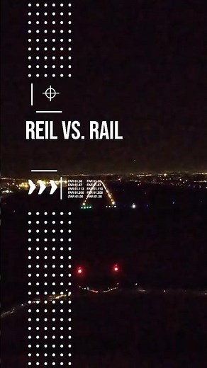 REIL vs. RAIL. What’s the difference? #aviation #pilot #vfr #airplane #flying #ifr #instrumentflying
