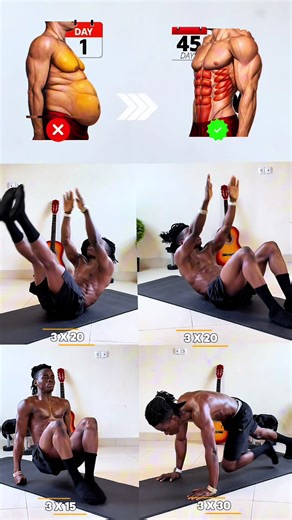 How To Build Your Abs AtHome 🏠 #athome #Workout #abs