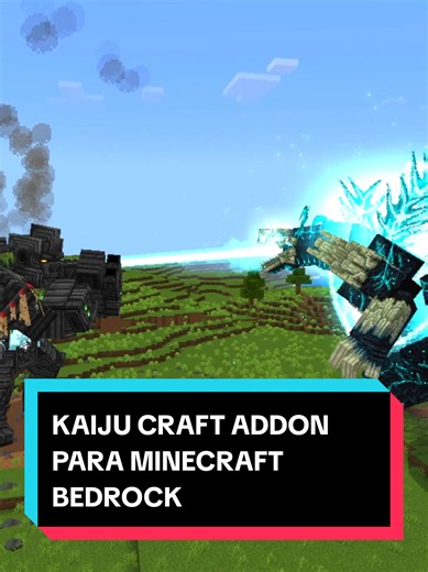 PARTE 156 | addons para minecraft bedrock pt156 KAIJU CRAFT ADDON Te presento Kaiju Craft Revamp, este addon añadirá increíbles jefes colosales a Minecraft Bedrock. Los encontraremos dormidos en distintas partes de nuestro mundo, podremos controlarlos, usar sus distintas habilidades y hacer que se enfrenten en batallas épicas. #Minecraft #minecraftbedrock #minecraftaddon #addon #addonsparaminecraftpe