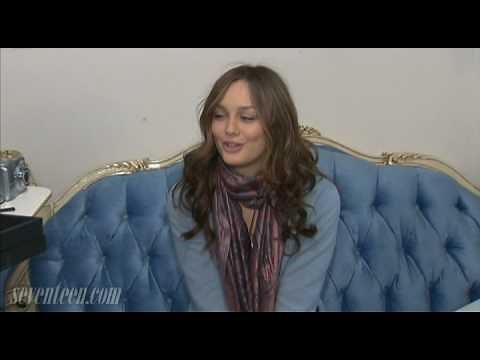 Gossip Girl Set Visit - Behind The Scenes: Leighton Meester
