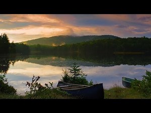 Adirondack Bushcraft: Canoeing and Log Cabin Lean To Solo Camping