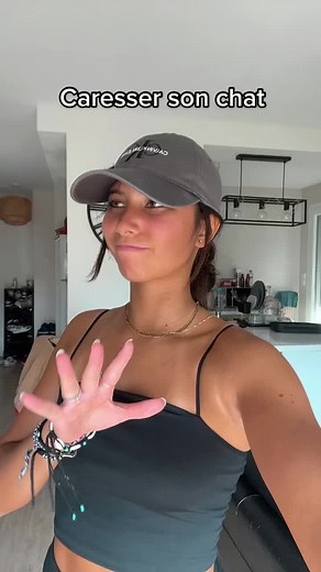 Humorous Moments with a Young Woman and Her Cat