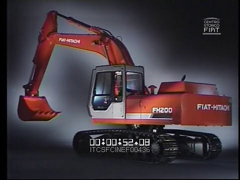 Escavatori Fiat-Hitachi (FH 200 / Fiat-Allis) \\ 1988 \\ ita