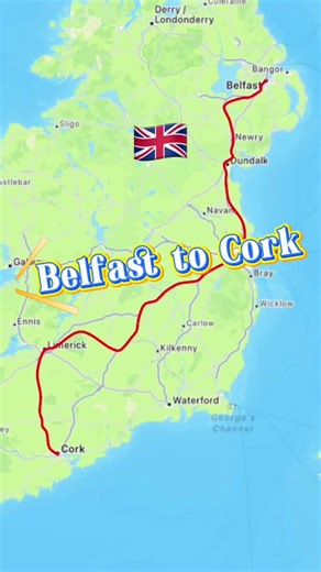Belfast to cork? Skip the flight #routes #travel #belfast #cork #ireland