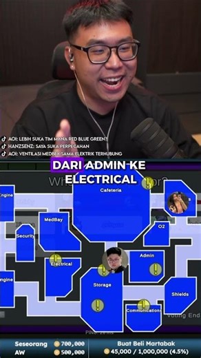 Semua Percaya Ketika Duo Paling Licik Jadi Impostor #live #amongus