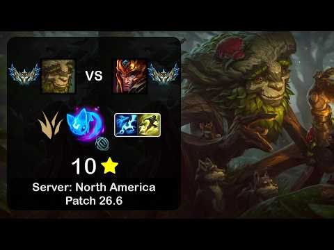 Ivern Jungle vs Jarvan IV - NA Challenger - Patch 26.6