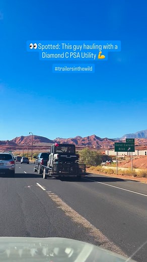Caught in the wild  A Diamond C PSA utility trailer doing exactly what it’s built for — hauling with confidence. Reliable, rugged, and ready for every job!  #trailersource #trailerdealership # #diamondctrailers #utilitytrailer #hauling #builttohaul #trailersinthewild #trailersales | Trailer Source | Facebook