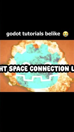 bro became the godot tutorial 😭💀 #wub #awesomefacts #shorts