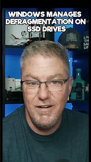 DEFRAG an SSD DRIVE??? #ssd #computeradvice #shorts