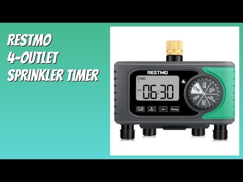 REVIEW (2025): RESTMO 4-Outlet Sprinkler Timer. Features
