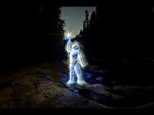 Light Painting Tutorial, Fiber Optic Light Painting