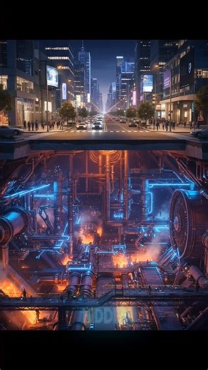 City under a city in america #unitedstates #usa #america #americanfacts