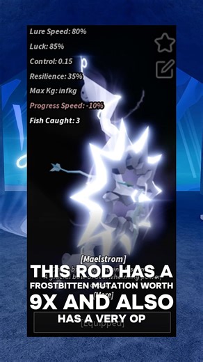 HOW to Get MAELSTROM Rod + SHOWCASE! 🎣 #roblox #fisch
