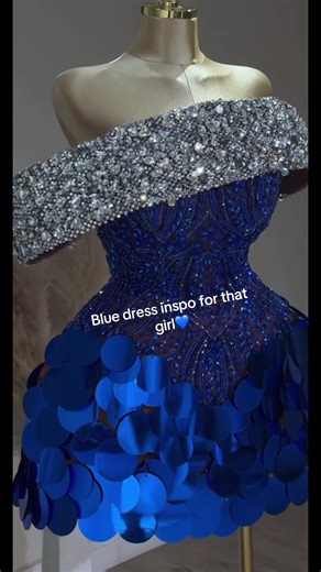 A perfect blue dress drenched in royalty.✨💙 #creatorsearchinsights #dressinspo #shortdress #royalblue #fypシ