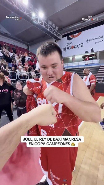 Joel Rey BAXI Manresa en Copa Campeones