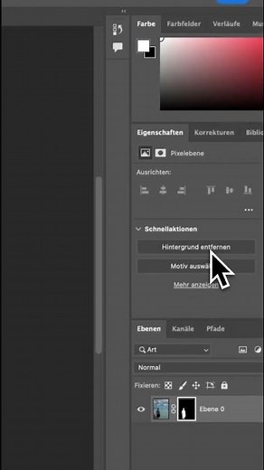 Bilder Freistellen ganz winfach gemacht in Photoshop.