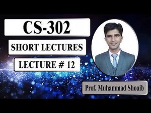 CS302 Short Lecture 12 || Quine McCluskey Simplification Method