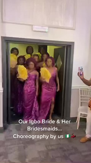 Nigerian Wedding Dance Choreography ft. Flavour's 'Berna Baby'