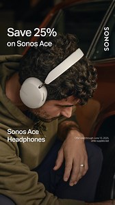 Experience sound in stunning detail with Sonos Ace headphones. | Sonos | Facebook