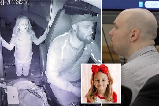 Chilling new photo of Athena Strand, 7, moments before her death revealed as killer FedEx driver makes shocking plea