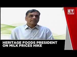 Is Another Milk Price Hike Coming? | Dr M Sambasiva Rao, Heritage Foods | ET Now