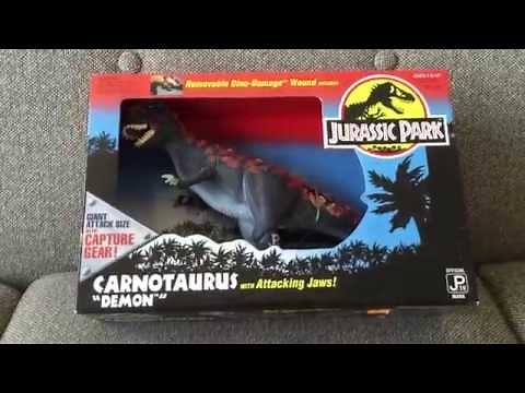 Jurassic Park: Carnotaurus "Demon" Toy overview