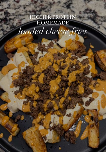 Higher Protein Homemade Loaded Cheese Fries Recipe