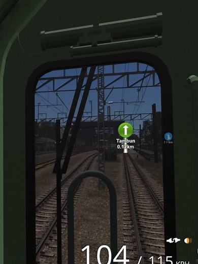 Momen Tiba di Stasiun Bekasi dengan Trainz Simulator