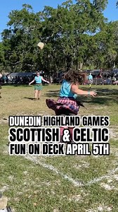 3.7K views · 110 reactions | gbsct Dunedin’s AMAZING Highland Games are on deck April 5th!拾 Celebrate the Heritage and Culture of Scotland with great music, dancing, athletics, good food, drink, and friends! The flags are flying, the Celts are gathering, and everyone is a Celt for the weekend! video from @cityofdunedin #dunedin #Dunedinfl #DunedinFlorida #dunedinlocal | Dunedin is Awesome | Facebook