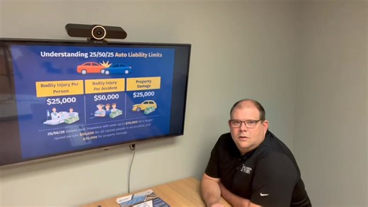 Who knows what the 25/50/25 rule is for auto liability limits? 🚗💡 Before you sign, know your limits — it could save you from BIG out-of-pocket costs. Take 30 seconds with our resident insurance nerd for a quick lesson you’ll thank yourself for later! 👨‍🏫📋 Want us to break it down for you or review your policy? Drop a comment or send a message — MBG Insurance has your back. ✅ 💻 www.chooseMBG.com | MBG Insurance Springfield