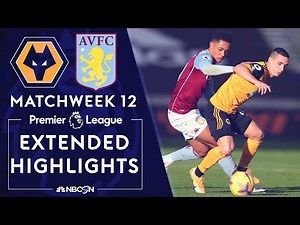 Wolves v. Aston Villa | PREMIER LEAGUE HIGHLIGHTS | 12/12/2020 | NBC Sports