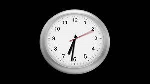 Download Clock fast time is shown on a black background for free