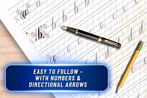 Calligraphy Practice Sheets - Lowercase 'a-z' - Etsy