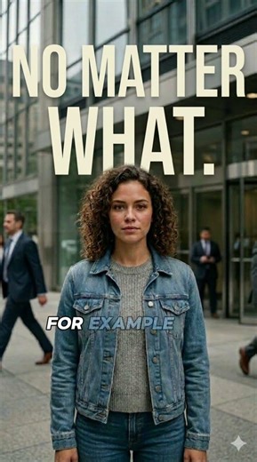 No Matter What + Subject + Verb — Real English Pattern